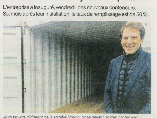 Article Ouest-France NOYON ContientPlus 12 2019 photo